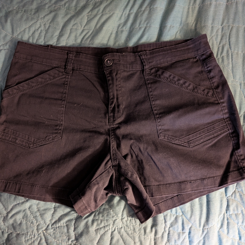 Women's Black Shorts